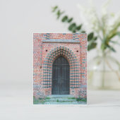 Carte Postale Porte gothique (Debout devant)