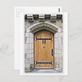 Carte Postale Porte gothique F de Yale (Devant / Derrière)