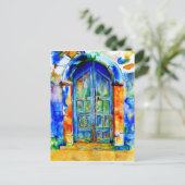 Carte Postale Porte Grecian. (Debout devant)