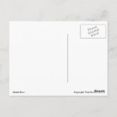 Carte Postale Porte grecque (Dos)