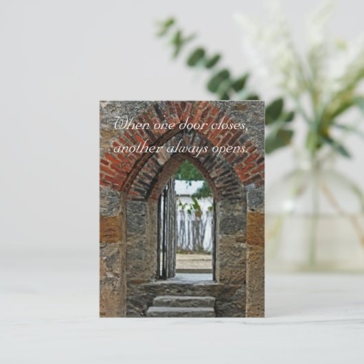 Carte Postale Porte HD (Debout devant)