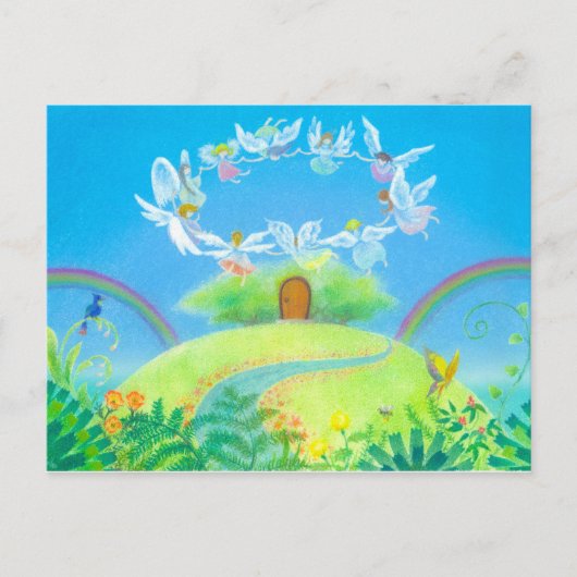 Carte Postale Porte heureuse (Devant)