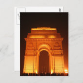 Carte Postale Porte Inde Delhi Inde (Devant / Derrière)
