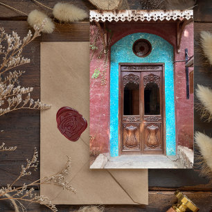 Carte Postale Porte indienne Haveli