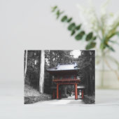 Carte Postale Porte japonaise antique (Debout devant)