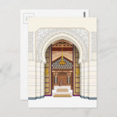 Carte Postale Porte marocaine (Devant / Derrière)