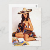 Carte Postale Porte mexicaine (Devant / Derrière)