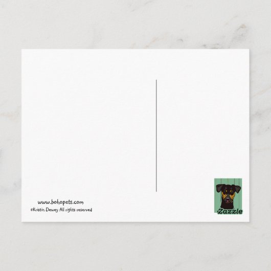 Carte postale Porte-monnaie gâchée (Dos)