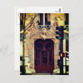 Carte postale Porte Paris (Devant / Derrière)