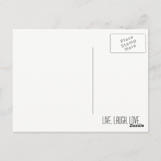 Carte postale Porte Paris (Dos)