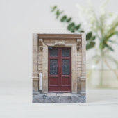 Carte postale Porte Paris (Debout devant)