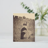 Carte Postale Porte Saint-Étienne à Jérusalem (Debout devant)