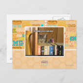 Carte Postale Porte secrète de déclenchement de pièce (Devant / Derrière)