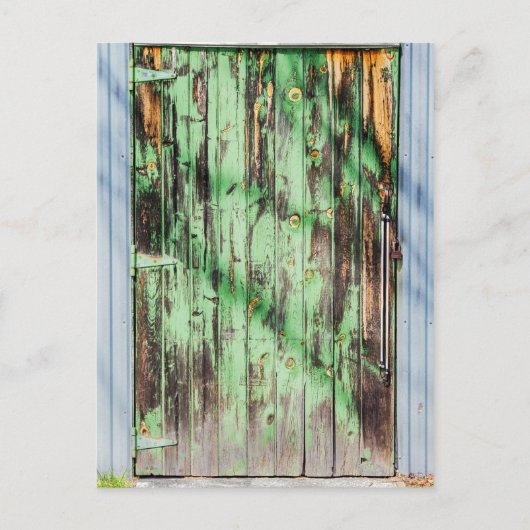 Carte Postale Porte verte (Devant)