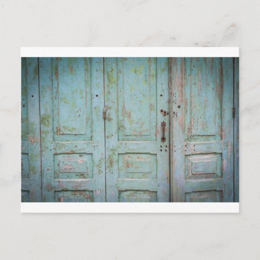 Carte Postale Porte vintage (Devant)