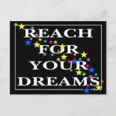 Carte Postale Portée pour vos rêves (Devant)