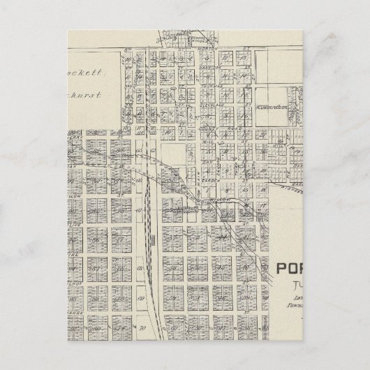 Carte Postale Porterville (Devant)