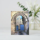 Carte Postale Portes bleues (Debout devant)