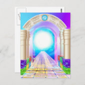 Carte Postale Portes de perle (Devant / Derrière)