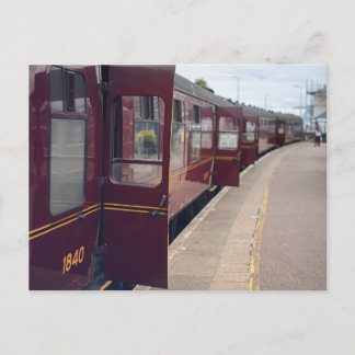 Carte Postale Portes des trains britanniques