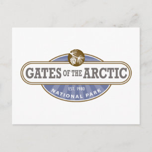 Carte Postale Portes du parc national de l'Arctique