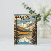 Carte Postale Portes du parc national de l'Arctique (Debout devant)