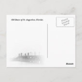 Carte Postale Portes du quartier historique St Augustine, Florid (Dos)