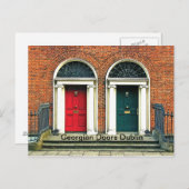 Carte postale Portes géorgiennes (Devant / Derrière)