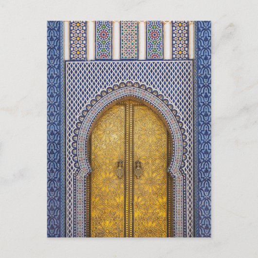 Carte Postale Portes Ornées Du Palais Du Roi (Devant)