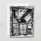 Carte Postale Portes ouvertes (Devant / Derrière)