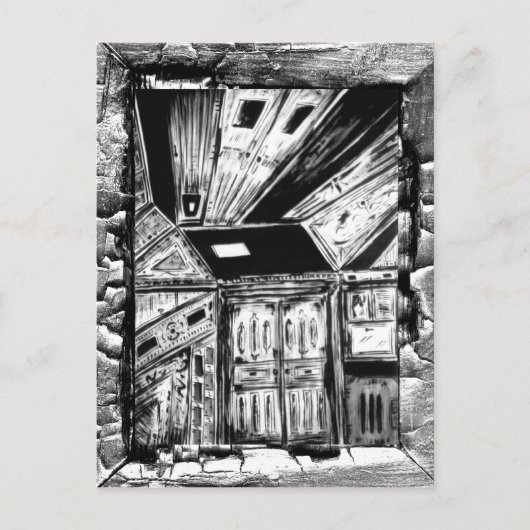 Carte Postale Portes ouvertes (Devant)