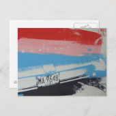 Carte Postale Porteur multicouleur (Devant / Derrière)