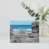Carte Postale Porth Beach Newquay Cornwall Photographie (Debout devant)