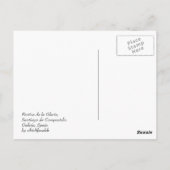 Carte Postale Portico de la Gloria (Dos)