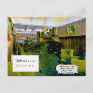 Carte Postale Portion du Lobby Hotel Von Dorn 242 Turk St. San F