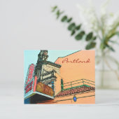 Carte postale Portland (Debout devant)