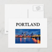 CARTE POSTALE PORTLAND (Devant / Derrière)