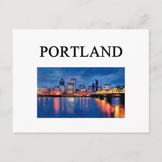 CARTE POSTALE PORTLAND (Devant)