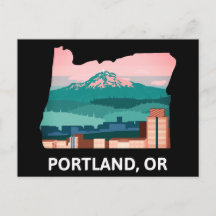 Carte postale Portland