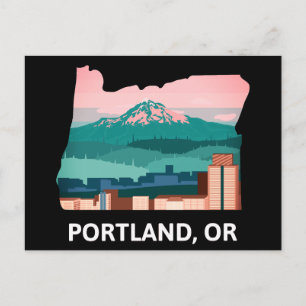 Carte postale Portland
