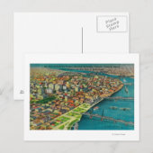 Carte Postale Portland de Air montrant Bridges et (Devant / Derrière)