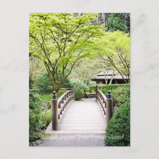 Carte postale Portland du Jardin japonais (Devant)