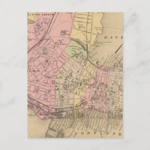 Carte Postale Portland et ses environs, Maine