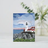 Carte postale : Portland Head Light (Debout devant)