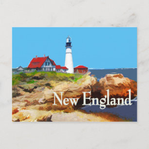Carte Postale Portland Head Lighthouse Nouvelle-Angleterre