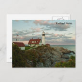 Carte Postale Portland Maine (Devant / Derrière)