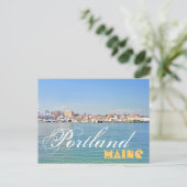 Carte Postale Portland, Maine, États-Unis (Debout devant)