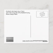 Carte Postale Portland, Maine, États-Unis (Dos)