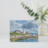 Carte Postale Portland, Maine, phare (Debout devant)