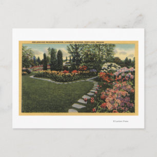 Carte Postale Portland, Oregon - Azaleas & Rhododendrons